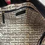 Juicy Couture  Black Tote with Pink Hearts‎ Valentines edition w/heart coin pouch Photo 12