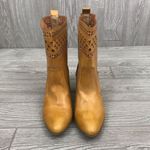 Nomad  brown cut out chunky heeled booties booties shoes brown size 8 Photo 1