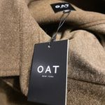 NWT OAT New York Brown Button Up Belted Shirt Jacket Shacket Sz XL Photo 9