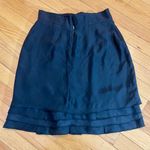 Sugarlips Classic Silk Black Skater Skirt Size 2 Photo 2