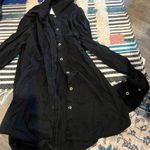 Lola River large black button down Photo 2