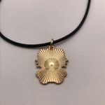 Hello Kitty  Skeleton Skull Costume Halloween Charm Necklace on Black Cord Photo 2