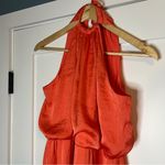 Bisou Bisou  | Satin Waist-Defined Halter Tie Dress | 14 Photo 4