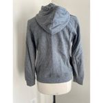 DELIAS Hooded Sweatshirt Womens Sz XL Grey Full Zip Mid Weight 90s Gray Photo 4