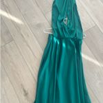 Hello Molly  Wrap Green Forest Dress Photo 4