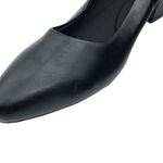 Easy Spirit Pumps Heels Block Heel Pointed Toe Faux Leather Black 9.5 Photo 3