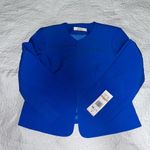 Le Suit Women's Collarless Jacket & Sheath Dress Suit, Regular & Petite Photo 3