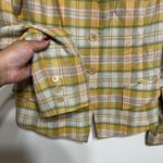 Bill Blass New York Yellow Linen Plaid Blazer Vintage 10 NEW Women Photo 4