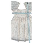 Thirty Thirty Babydoll Mini Dress Women Medium Pink Roses Flowers Photo 6