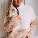 These Three Boutique Sherpa Pullover Photo 0