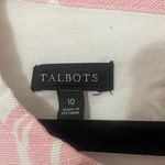 Talbots FLORAL KEYHOLE SHIFT DRESS Size 10 Photo 4