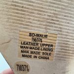 Sole Society Sandals Womens 7 Red Orange Malie Suede Leather Photo 8