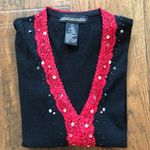 Jonathan Martin  black beaded and lace cardigan Photo 2
