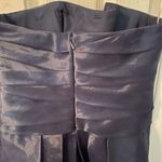 White By Vera Wang Strapless Navy Blue Cocktail Semi Photo 7