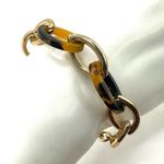 Avon gold tone Gold Coast link tortoise shell link bracelet Photo 1