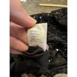 Nichole‎ Lynel The Label Mini skirt sequin bubble black Size Large Glam Cocktail Photo 10