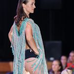 Original GoodVibeGoda Macramé Poncho Blue Photo 8