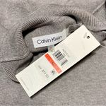 Calvin Klein Gray Cutout Turtleneck Sparkle Neckline Sweater Women’s XS NWT Photo 3