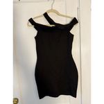 by the way. Revolve Black Off The Shoulder Strappy Mini Dress Photo 2