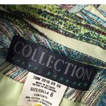 Harvé Benard Harve Benard Tropical Print Blazer Jacket Size 6 Button Maximalist Green Photo 7