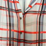 Vince Camuto  Plaid Blouse. Size Medium. Photo 2
