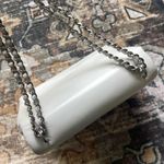 Tory Burch NWOT Britton Puffy Leather Optic White Silver Chain Shoulder Bag Photo 5