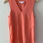 Alexander Wang  orange silk top size 4 Photo 0