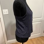 American Eagle dark grey button front cami Photo 2
