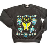 Jerzees butterfly peacock sweatshirt Made in USA Photo 0