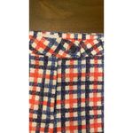 Cracked Wheat Red Blue Box Plaid Golf Shorts Size 6 Photo 3
