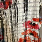 Investments Women’s  Size Small Tiered Ruffle 3/4 Sleeve Shirt Top Blouse NWOT Photo 1