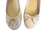 Chloé Chloe NIB Iris Leather Ballet Flats in Blushy Beige Size 38 Photo 9