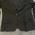 Spanx NEW,  Carefree Crepe Blazer in Black SZ Large Crisp Classic Versatile Photo 4