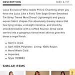 Lulus LIKE A FAIRY TALE FLARE OUT MAXI Photo 3