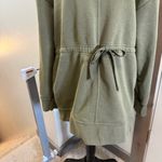 Nike  Olive Hunter Green Dri-FIT Get‎ Fit Pullover Training Top Sweatshirt Hoodie Photo 1