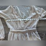 Lipsy London bell sleeve tan romper‎ size 6 Photo 5