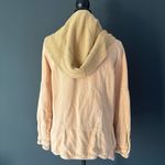 Free People Beachy Hooded Moto Jacket Peach Size Small Photo 2