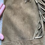 Vintage Pioneer Wear Western Suede Fringe Jacket Brown Size 38 Photo 7