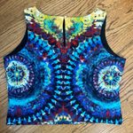 Bisou Bisou | The Dye Rose Print Lined Crop Tank Size L Photo 5
