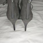 Penny Loves Kenny  Gray Lace-Up Women's Heels Size 10 Photo 4