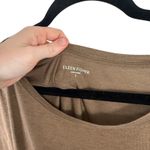 Eileen Fisher Silk Cotton Jersey Tee Short Sleeve Green Oversized Womens Small Photo 2