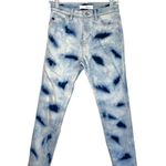 KanCan USA KanCan Light & Dark Cloud Wash High Rise Ankle Skinny Jeans Photo 0