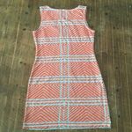 Chelsea and Violet  L orange Aztec sheath Dress Photo 1