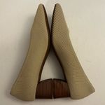 Vivaia Melody Pro Square Toe Almond Knit Chunky Heels Size 9.5 Photo 4