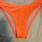 SheIn orange textured bikini set Photo 1