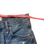 Free People  Makai denim cut off Shorts 3” inseam blue size 28 Photo 6