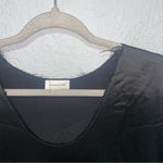By Malene Birger Blouse Pilavis Satin Top Black Women EU 38 US 8 Boxy NEW $350 Size M Photo 3