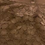 Bozzolo  Lace Bralette in Tan Photo 3