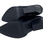 NWOT ~ Short Black Booties Zipper Boots Chunky Heel by ZBY ~ Women's Size 8 Photo 11