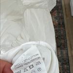 Sovere Momento White Long Sleeve Ruched Long Sleeve Shirt Dress Size Medium Photo 6